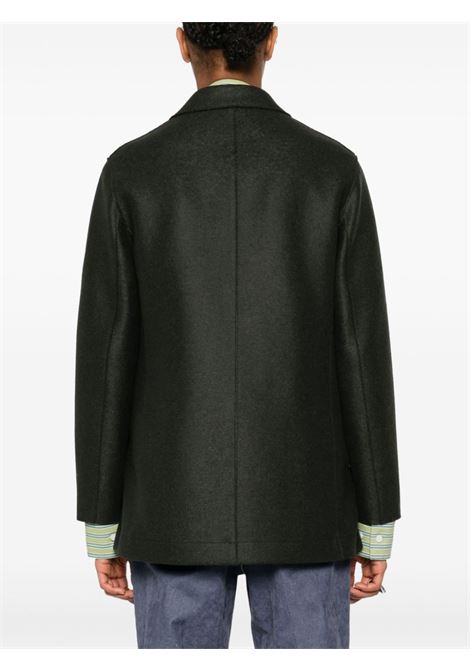 Green double-braested wool peacoat Harris wharf london - women HARRIS WHARF LONDON | A2344MLK614